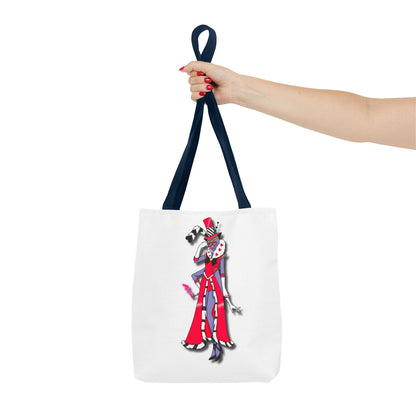 Space Warrior Valentino Tote Bag