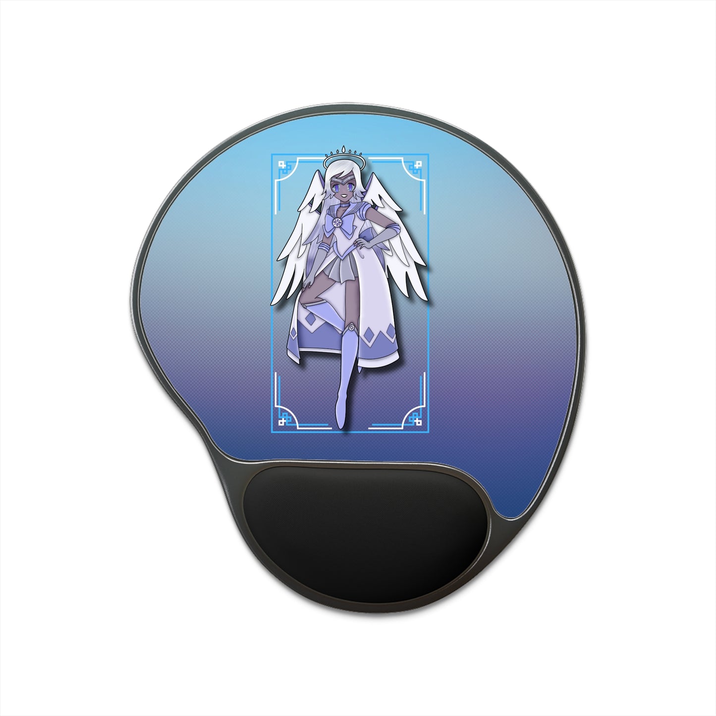 Space Warrior Emily Mouse Pad With Wrist Rest