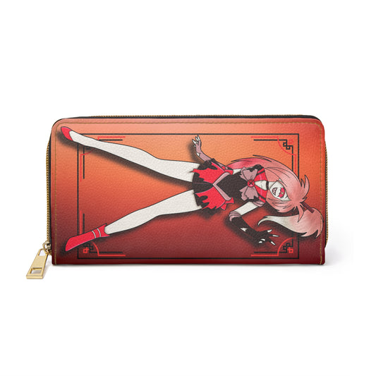 Space Warrior Cherri Bomb Zipper Wallet