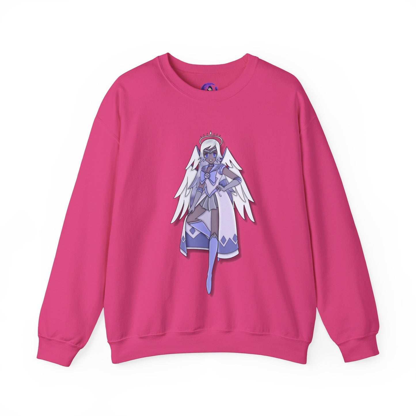 Space Warrior Emily Heavy Blend™ Crewneck Sweatshirt