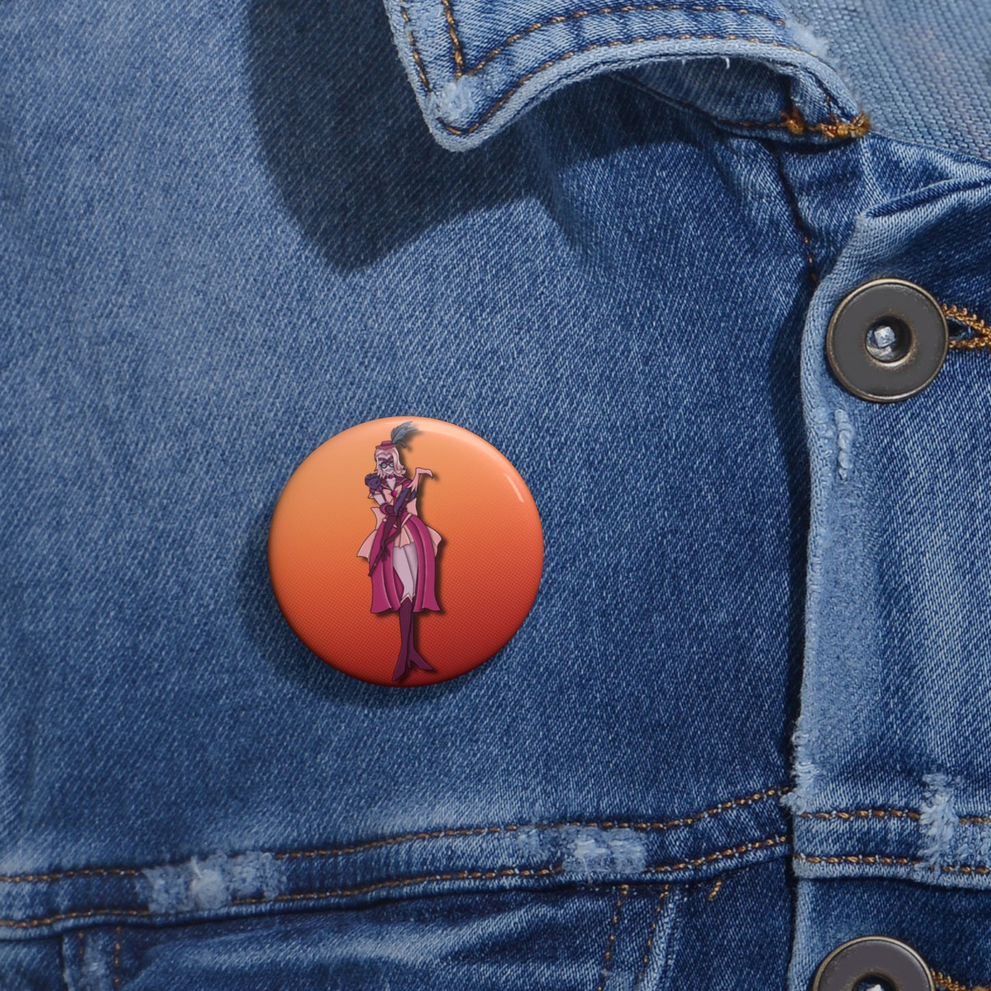 Space Warrior Susan Pin Button