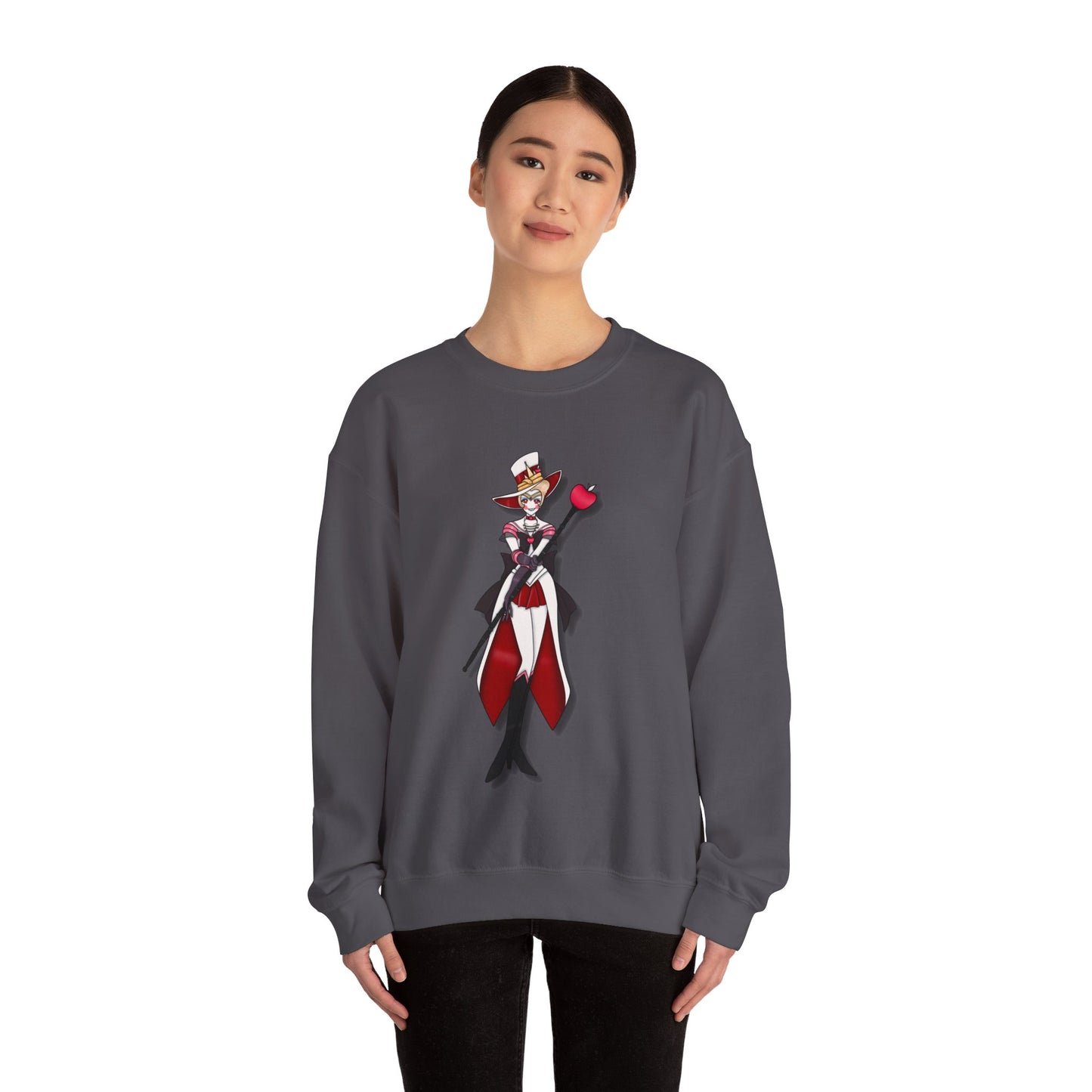 Space Warrior Lucifer Heavy Blend™ Crewneck Sweatshirt