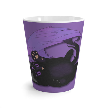 Winged Kitten Latte Mug