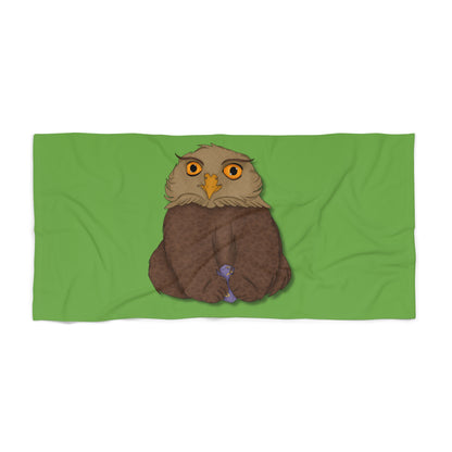 Owlbear Cub Beach Towel