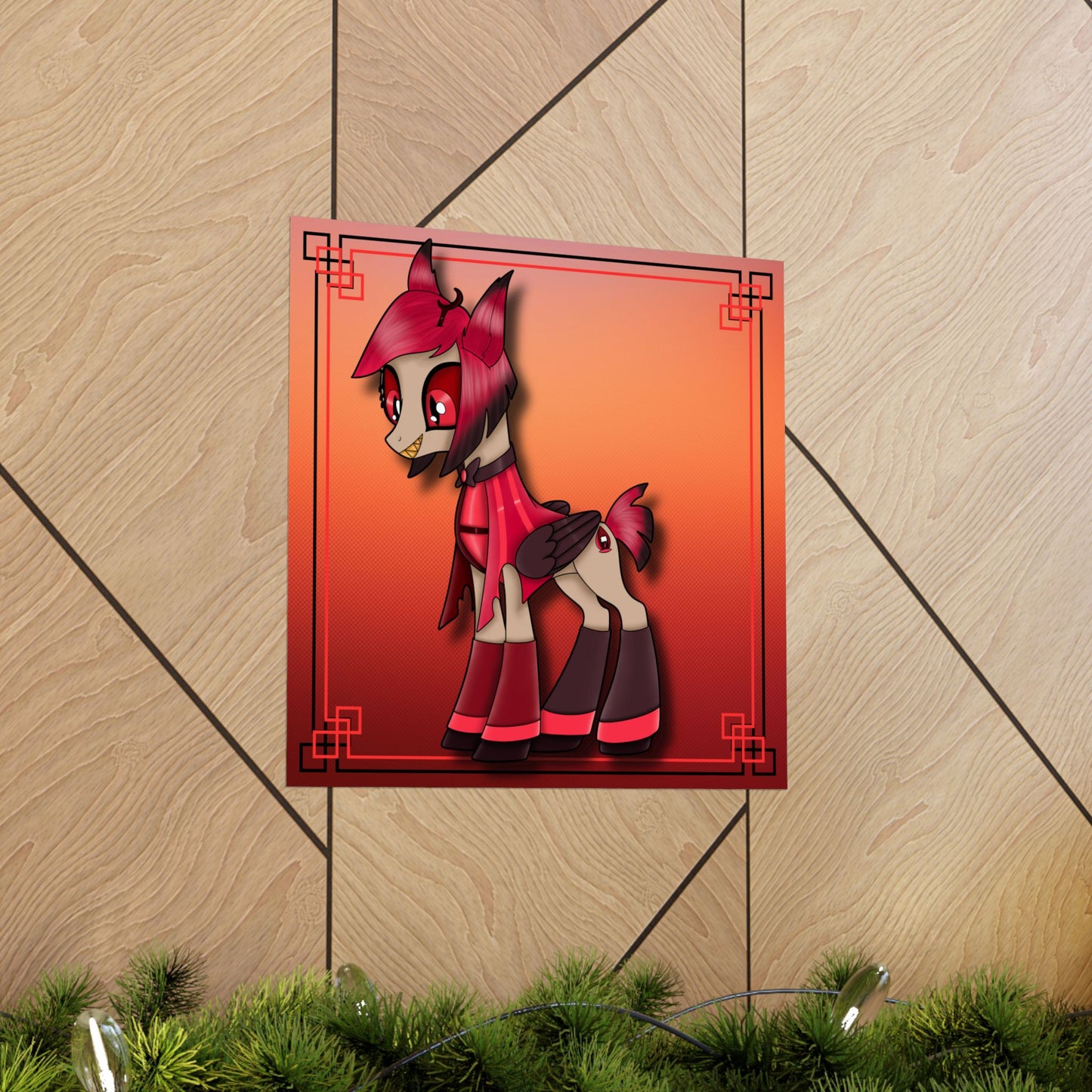 Pony Alastor Matte Vertical Posters