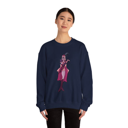 Space Warrior Susan Heavy Blend™ Crewneck Sweatshirt