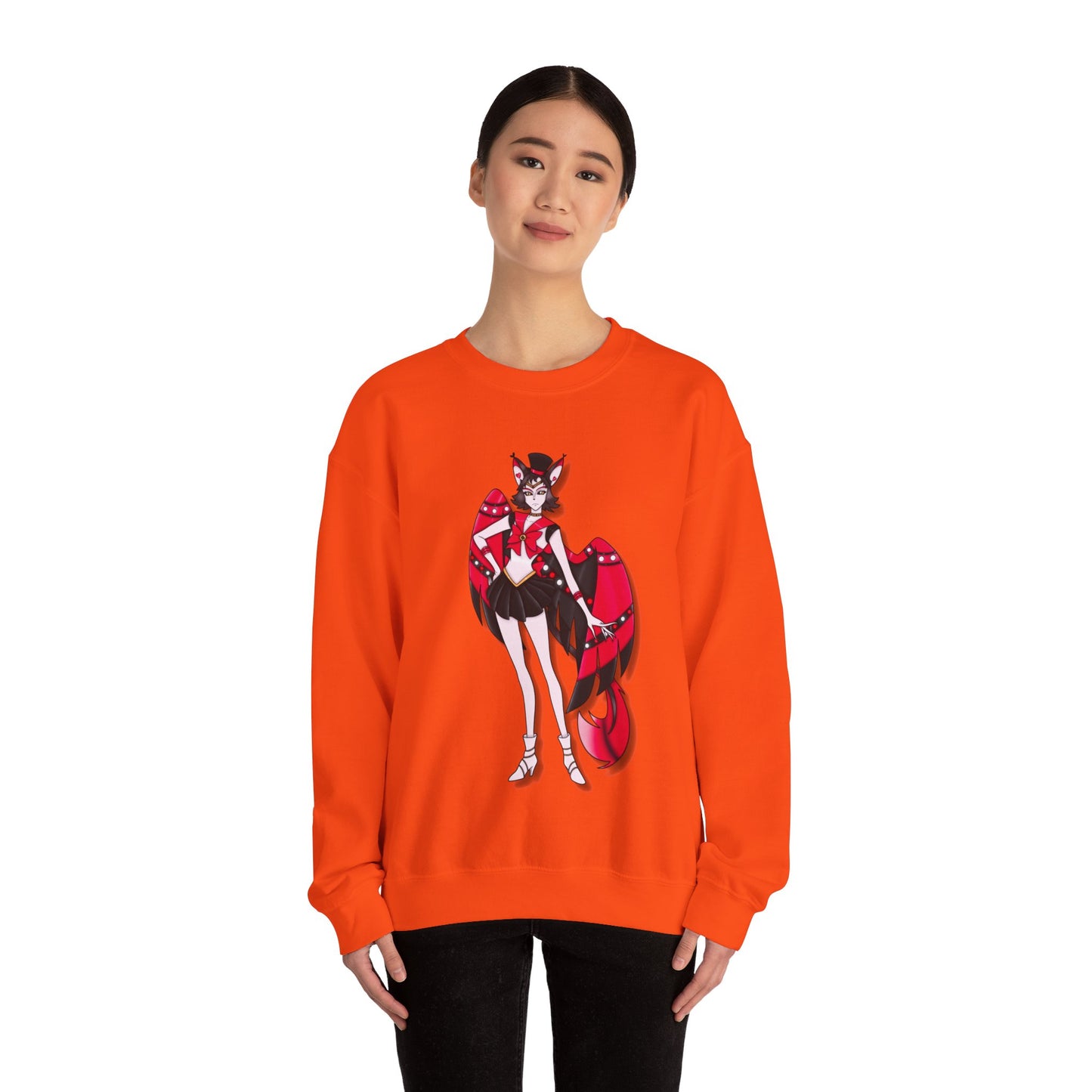 Space Warrior Husk Heavy Blend™ Crewneck Sweatshirt