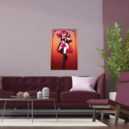 Space Warrior Niffty Indoor and Outdoor Silk Posters