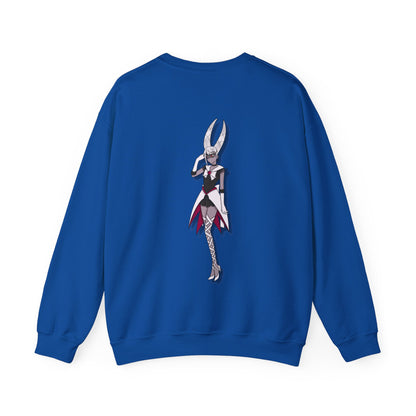 Space Warrior Carmilla Heavy Blend™ Crewneck Sweatshirt