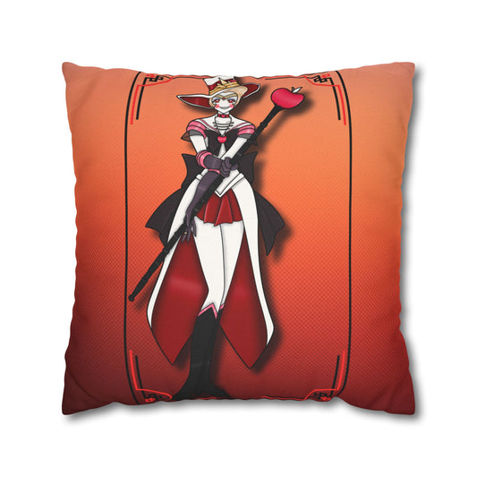 Space Warrior Lucifer Spun Polyester Square Pillowcase