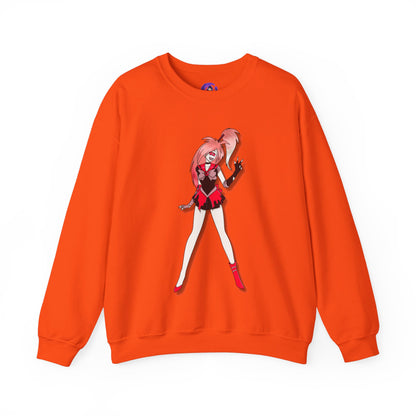 Space Warrior Cherri Bomb Heavy Blend™ Crewneck Sweatshirt