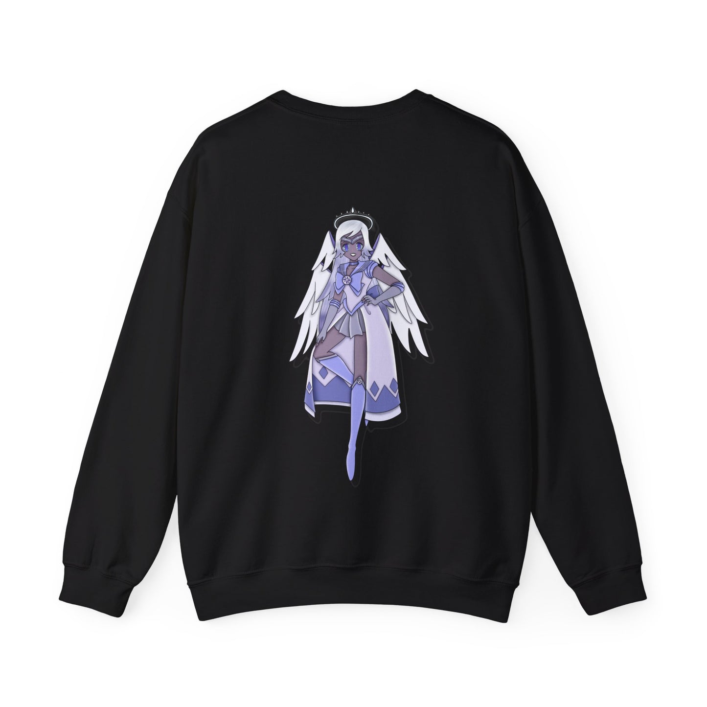 Space Warrior Emily Heavy Blend™ Crewneck Sweatshirt