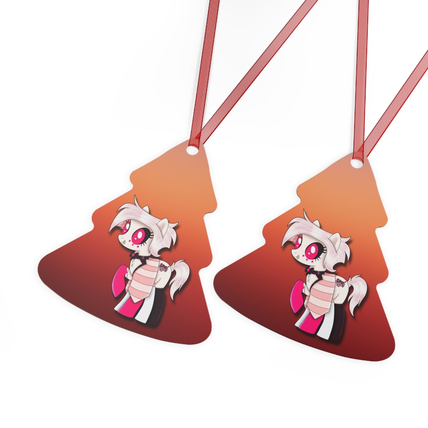 Pony Angel Dust Metal Ornaments