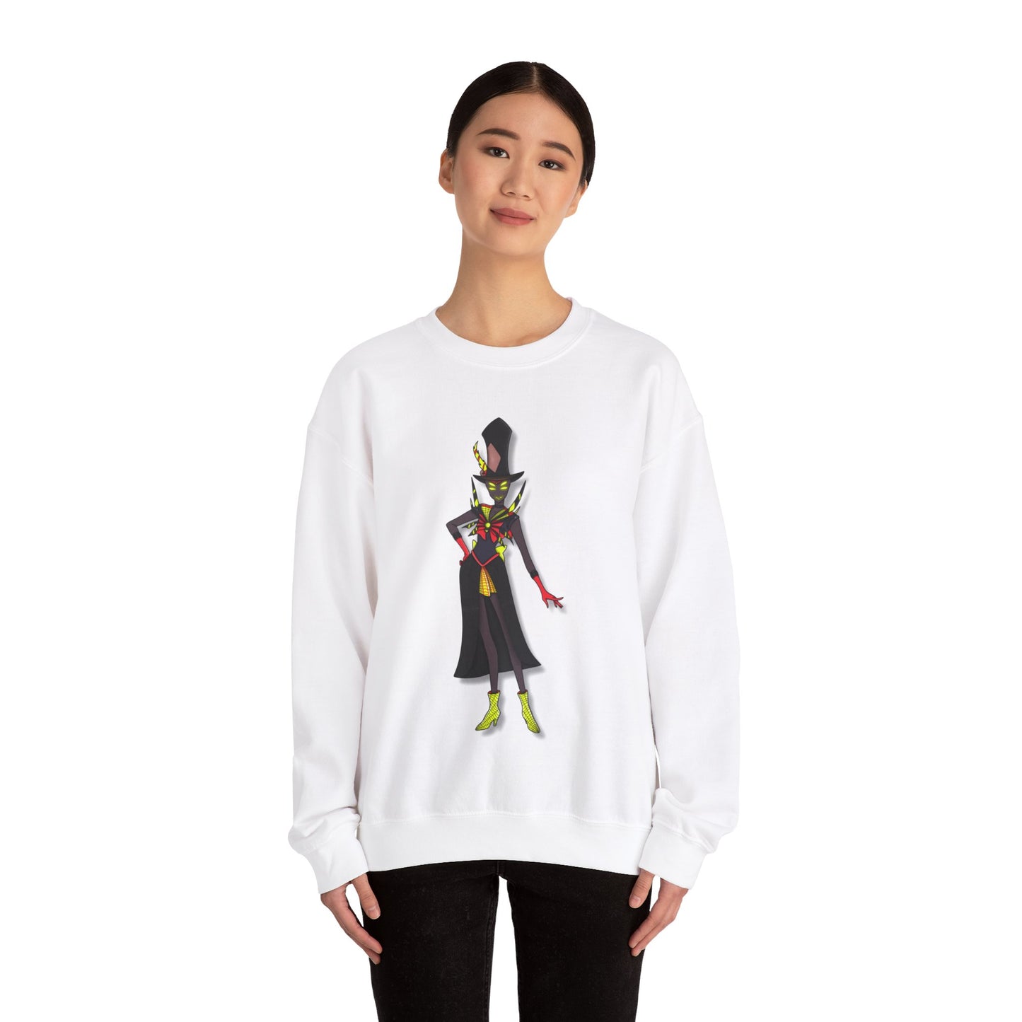 Space Warrior Zestial Heavy Blend™ Crewneck Sweatshirt