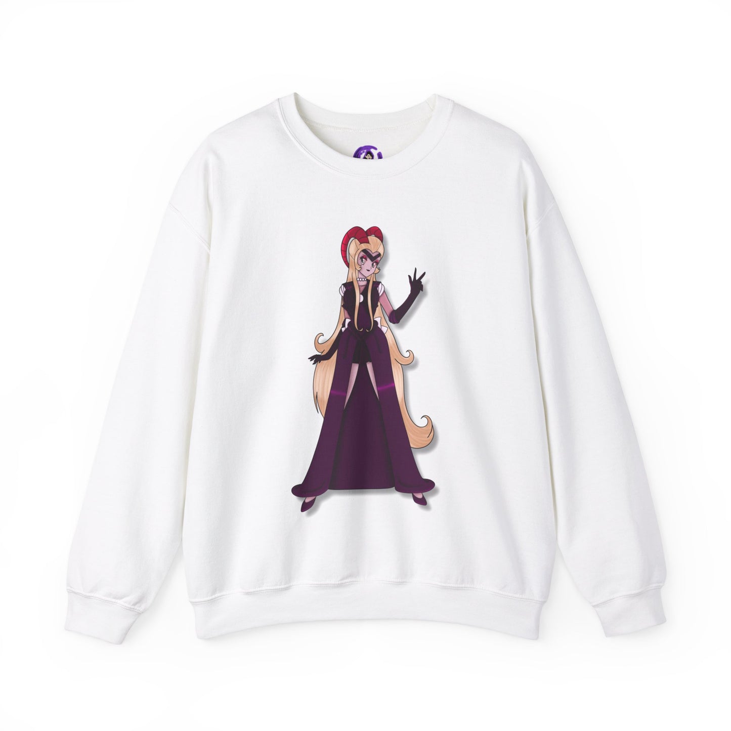 Space Warrior Lilith Heavy Blend™ Crewneck Sweatshirt