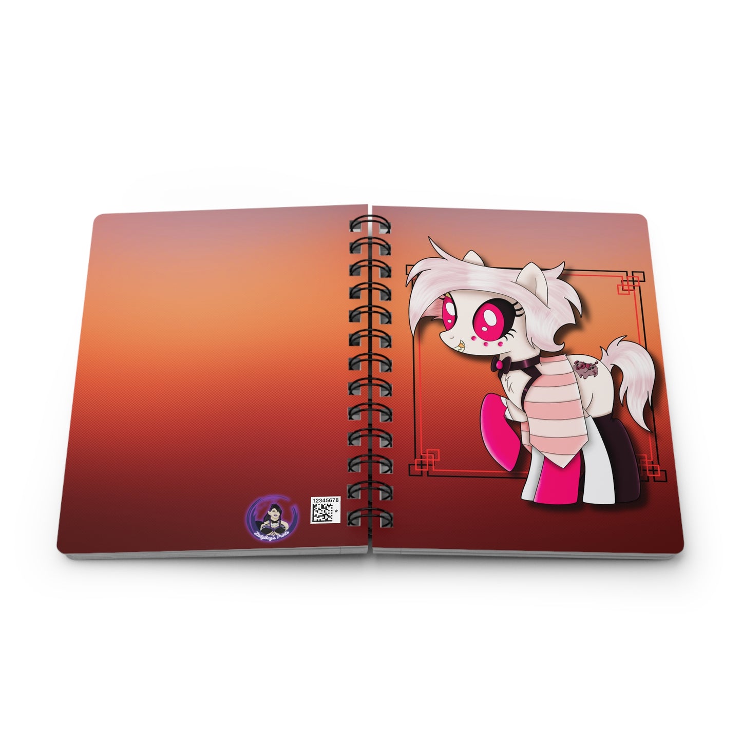 Pony Angel Dust Spiral Bound Journal