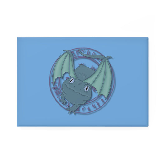 Baby Dragon Button Magnet