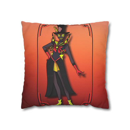 Space Warrior Zestial Spun Polyester Square Pillowcase