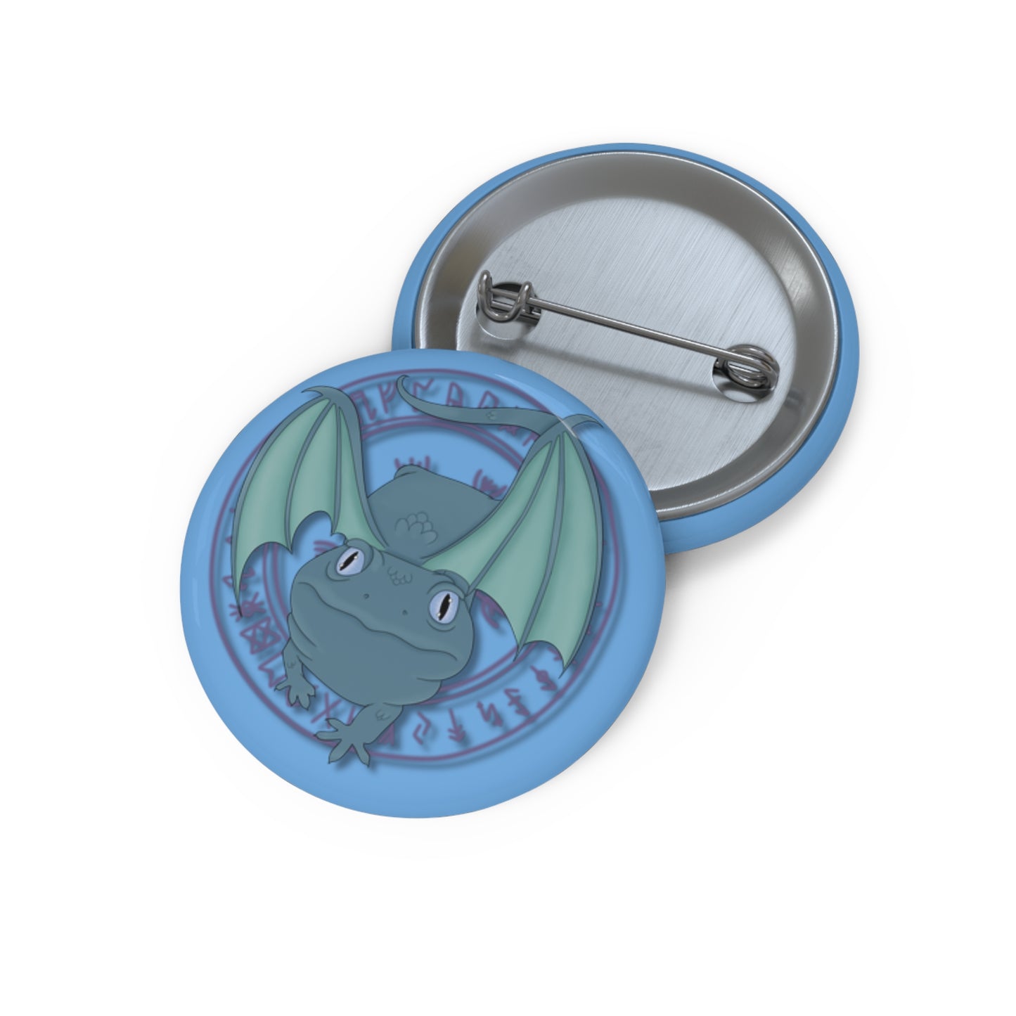 Baby Dragon Pin Buttons