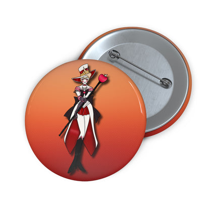 Space Warrior Lucifer Pin Button