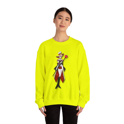 Space Warrior Lucifer Heavy Blend™ Crewneck Sweatshirt