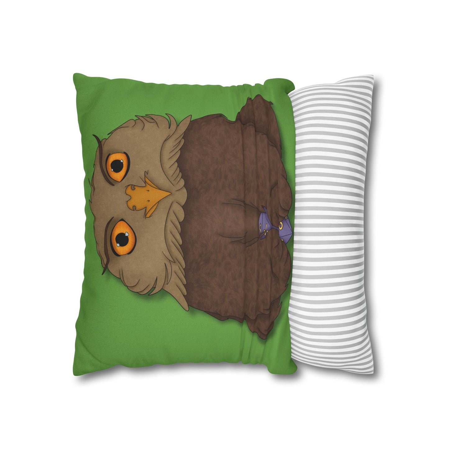 Owlbear Cub Spun Polyester Square Pillowcase