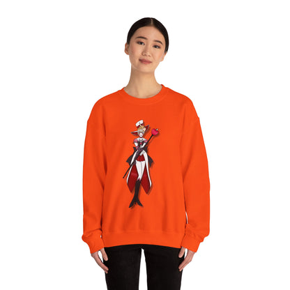 Space Warrior Lucifer Heavy Blend™ Crewneck Sweatshirt