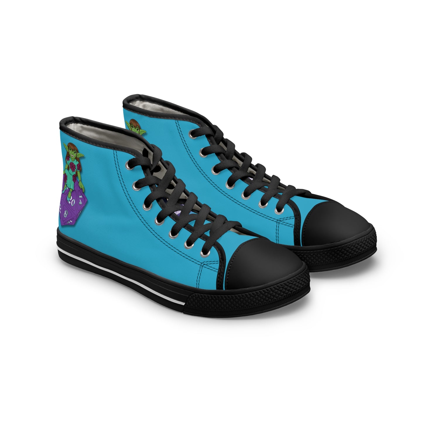 Goblin on a d20 Women's High Top Sneakers