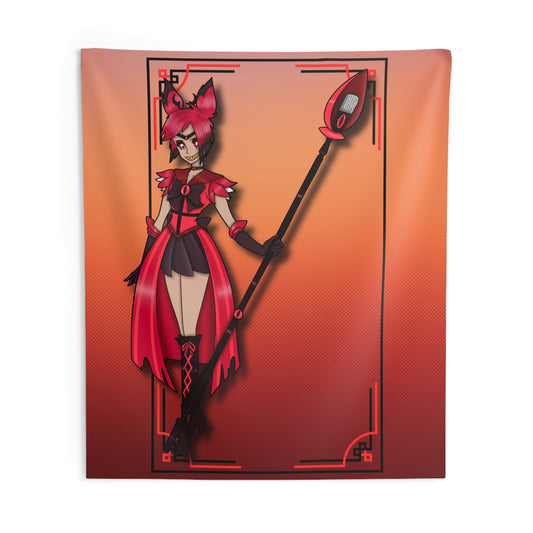 Space Warrior Alastor Indoor Wall Tapestries