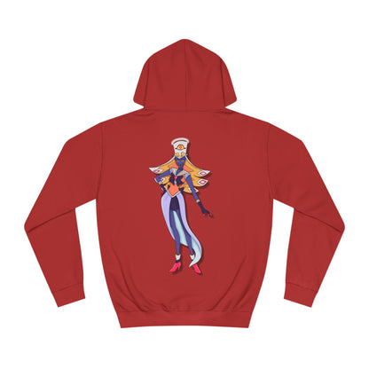 Space Warrior Sir Pentious College Hoodie