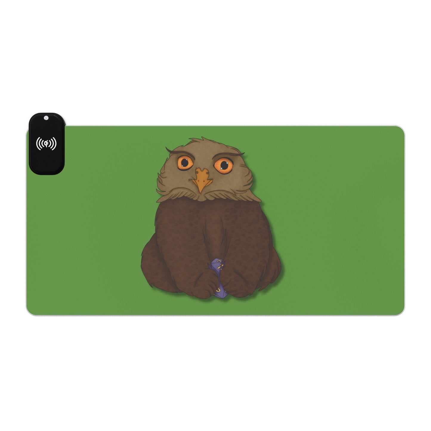 Owlbear Cub LED Gaming Mouse Pad