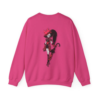 Space Warrior Rosie Heavy Blend™ Crewneck Sweatshirt