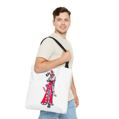 Space Warrior Valentino Tote Bag