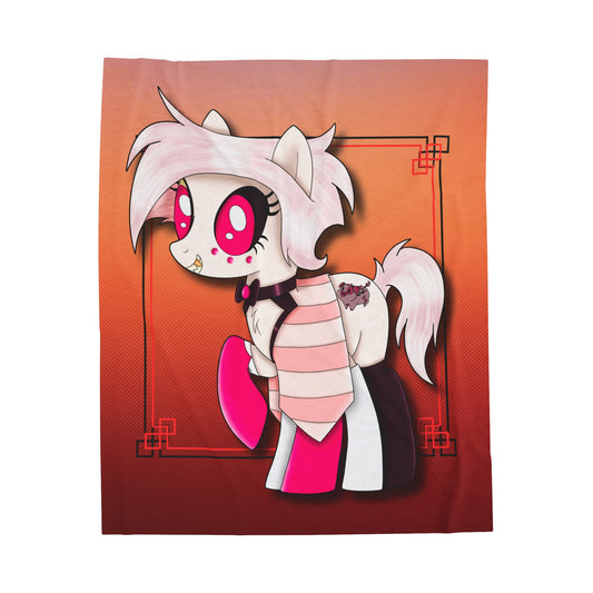 Pony Angel Dust Velveteen Plush Blanket