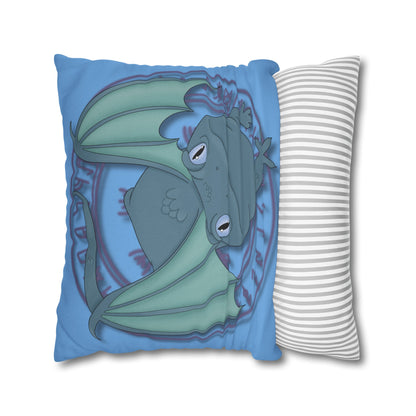 Baby Dragon Spun Polyester Square Pillowcase