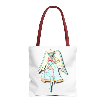 Space Warrior Saint Peter Tote Bag