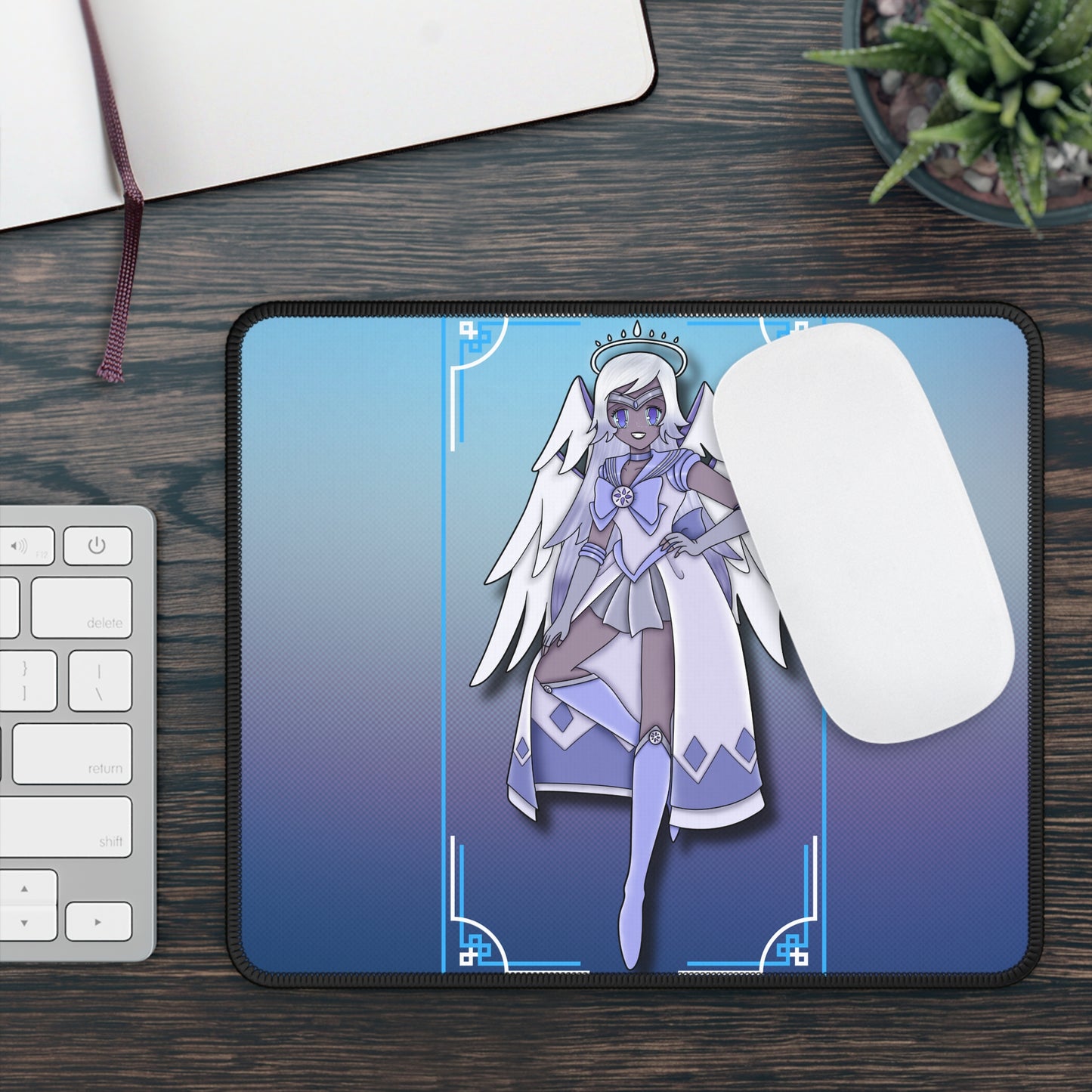 Space Warrior Emily Gaming Mouse Pad