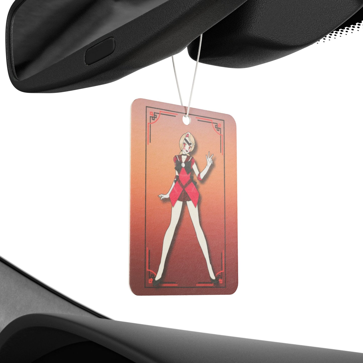 Space Warrior Charlie Car Air Freshener