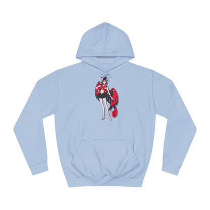 Space Warrior Husk College Hoodie