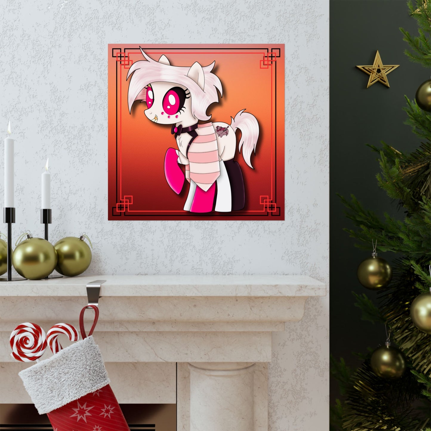 Pony Angel Dust Matte Vertical Posters