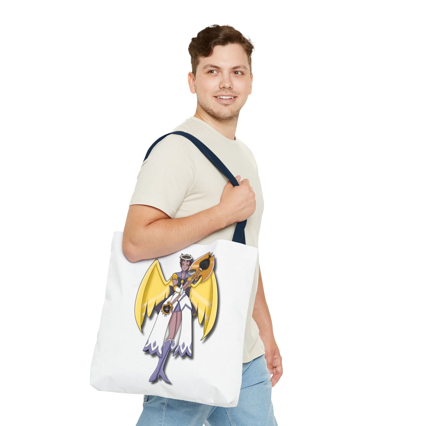 Space Warrior Adam Tote Bag