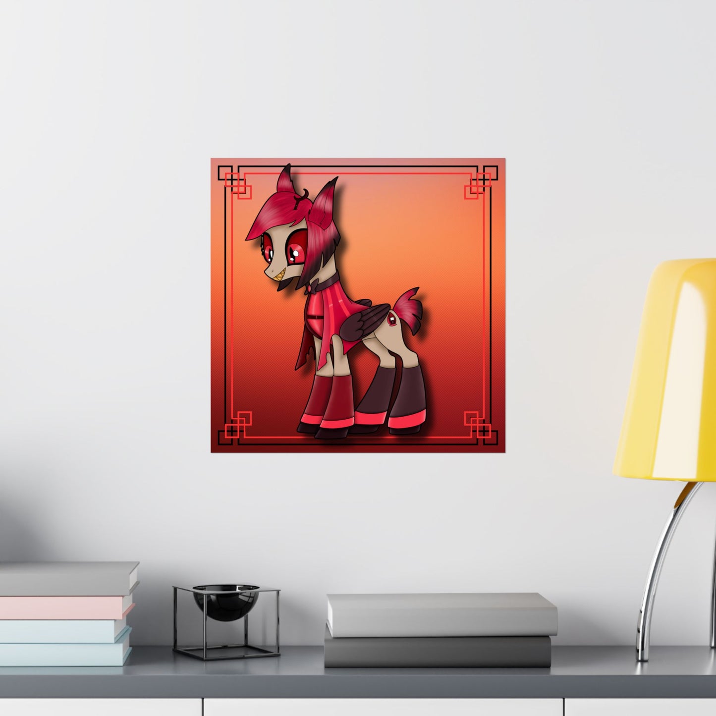 Pony Alastor Matte Vertical Posters