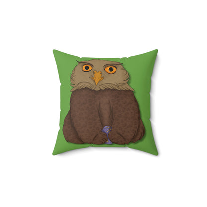 Owlbear Cub Spun Polyester Square Pillow