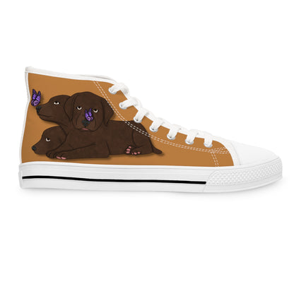 Cerberus Puppy Women's High Top Sneakers