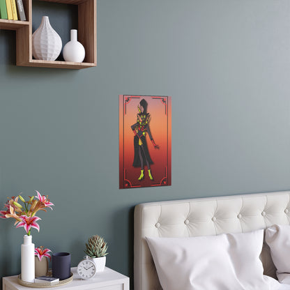 Space Warrior Zestial Indoor and Outdoor Silk Posters