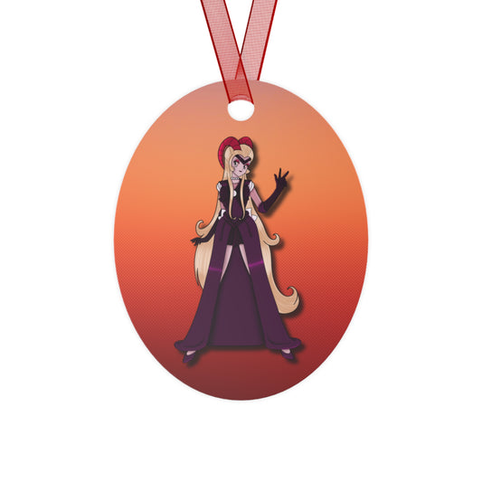 Space Warrior Lilith Metal Ornaments