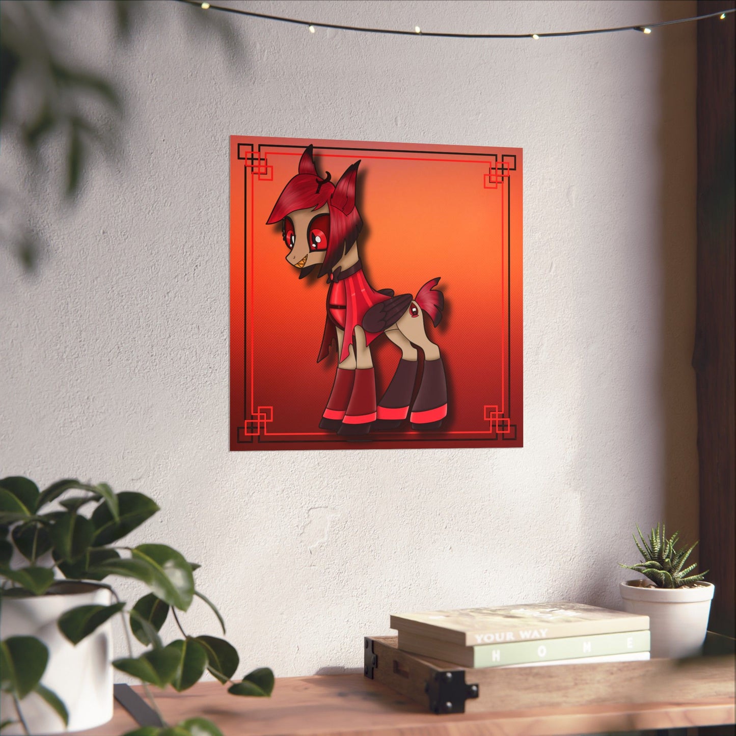 Pony Alastor Matte Vertical Posters