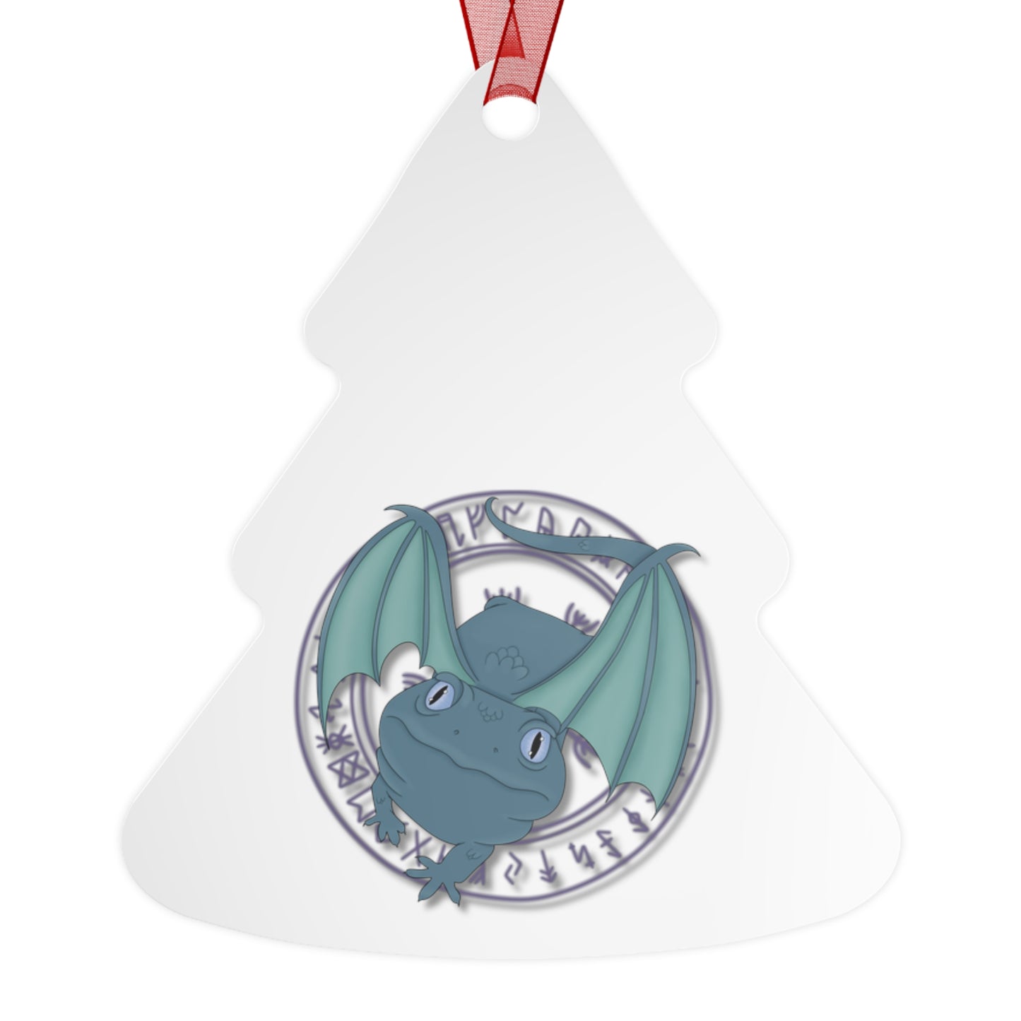 Baby Dragon Metal Ornaments