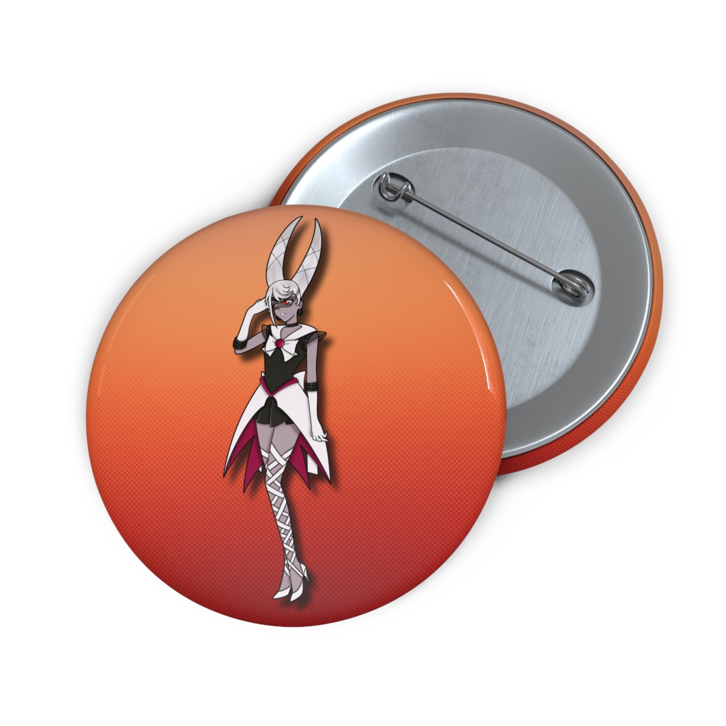 Space Warrior Carmilla Pin Button