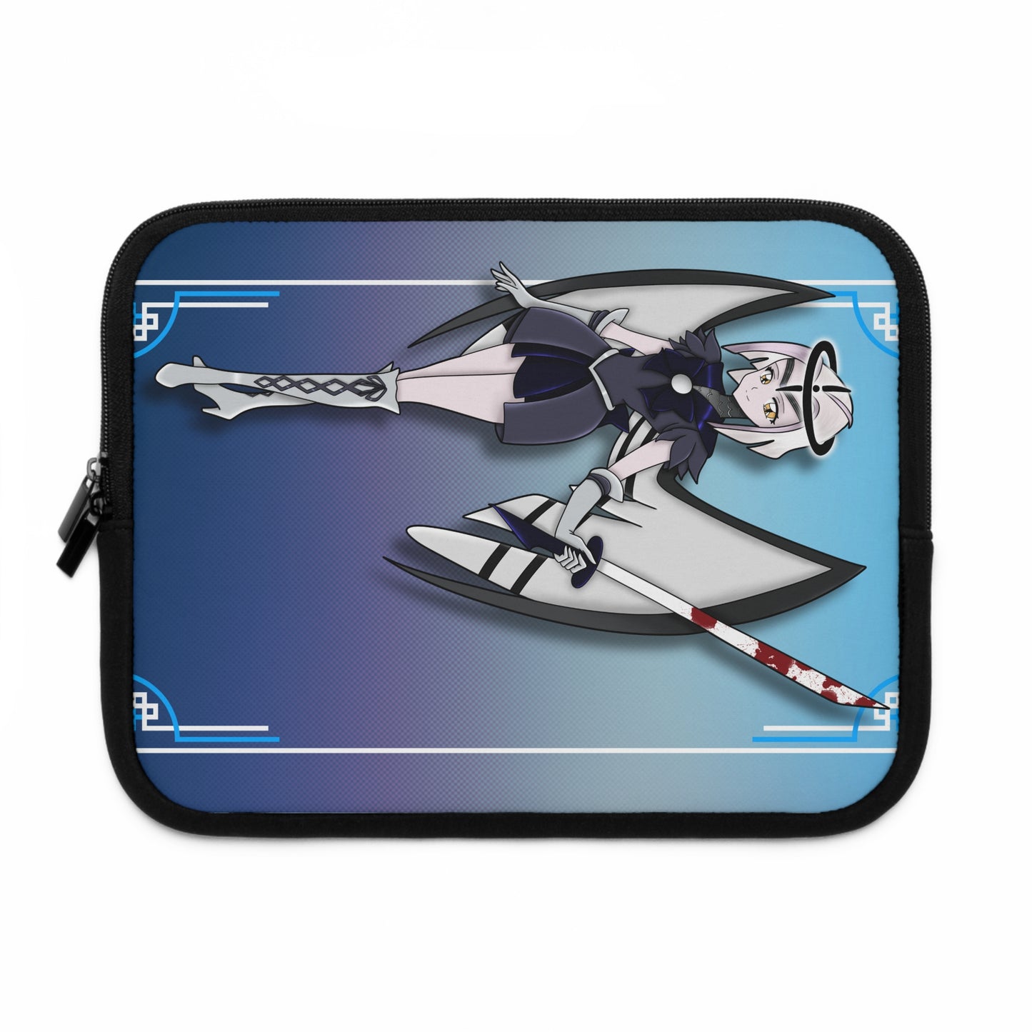 Space Warrior Lute Laptop Sleeve